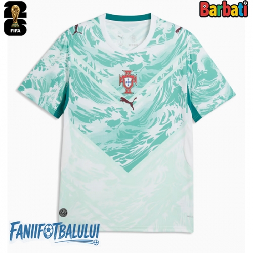 Portugalia Tricou Fotbal Replică Mondial 2026 Barbati Deplasare Portugalia Tricou Fotbal Replică Mondial 2026 Barbati Deplasare